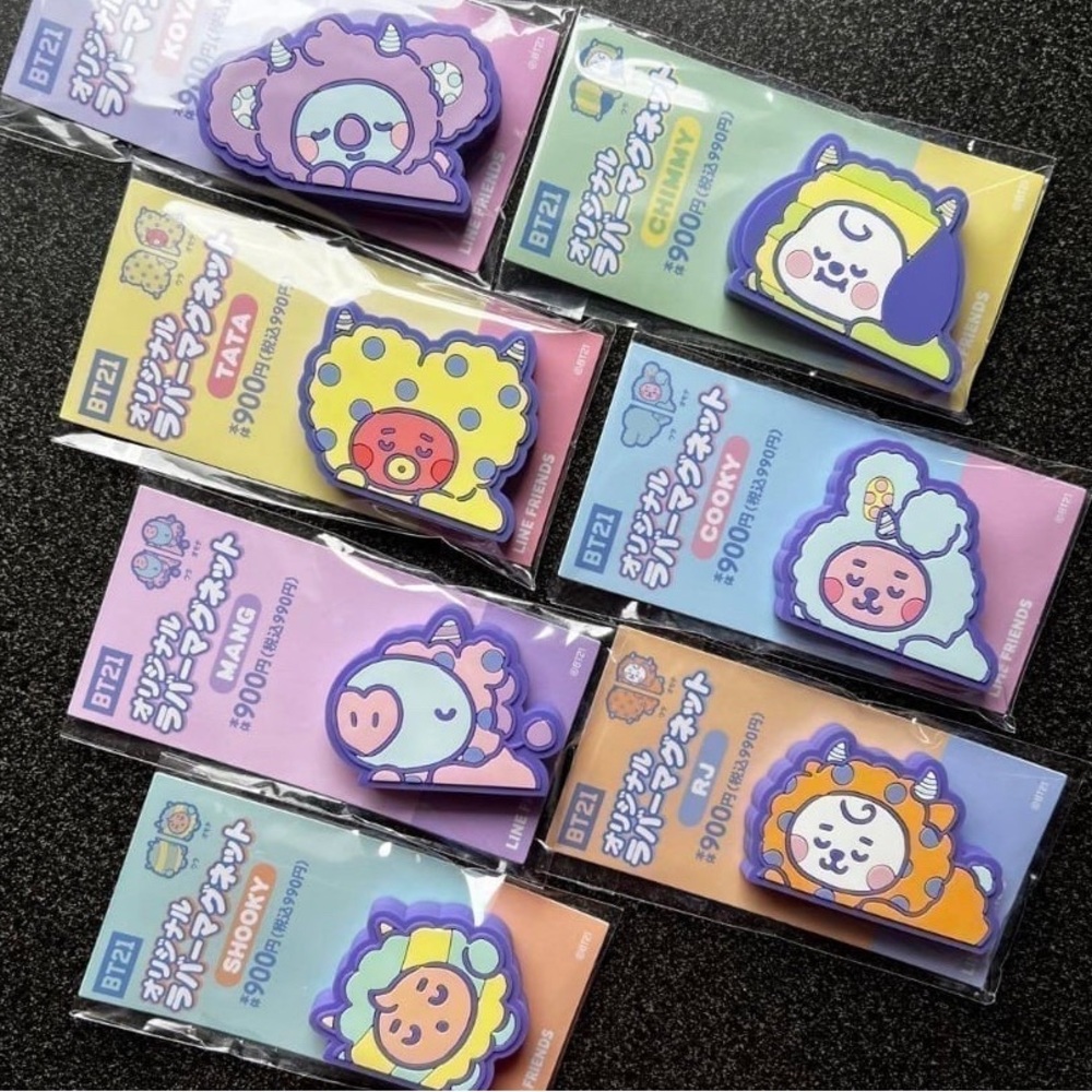 BT21 Monster Magnets from Japan